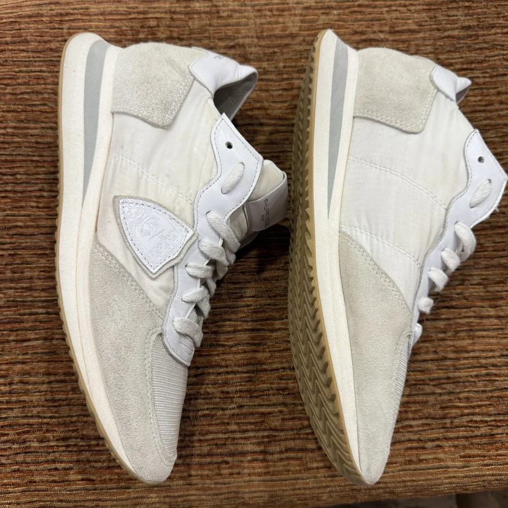 Philippe Model Trpx Basic- White Tropez 37 Women's US 7 **see Description $325